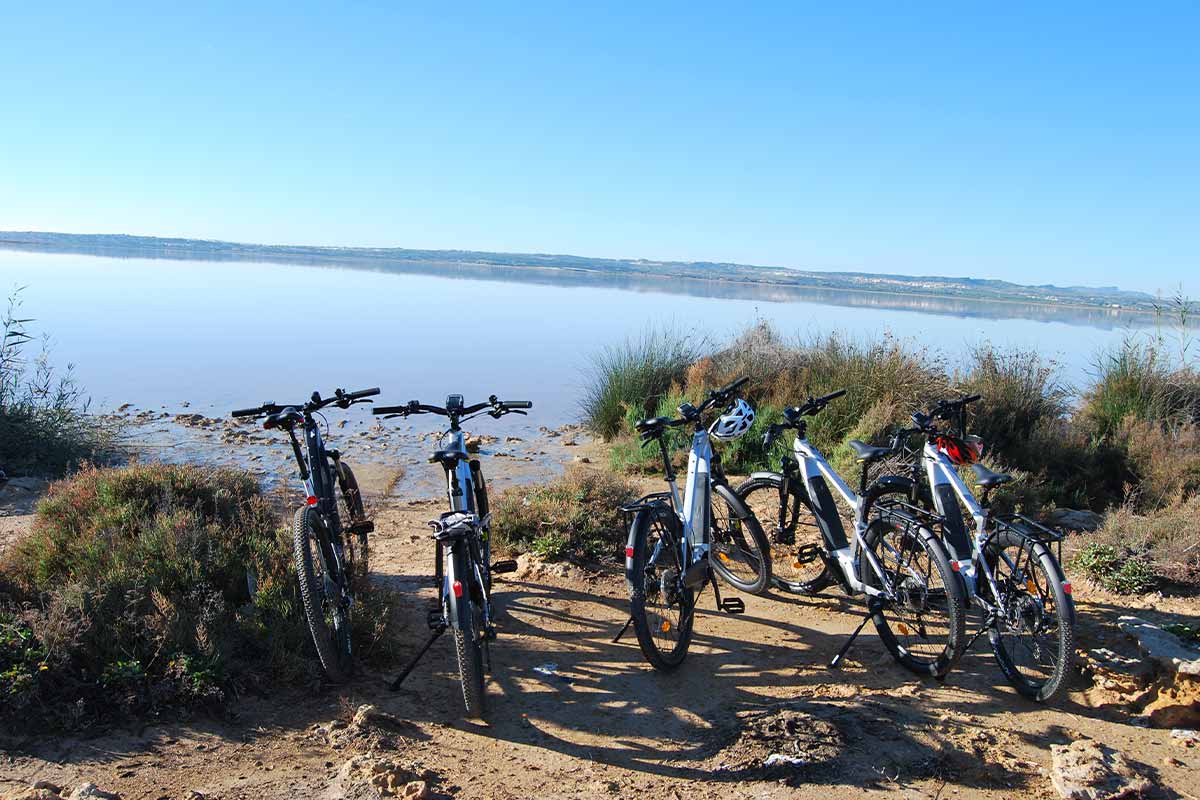 bicis frente al mar