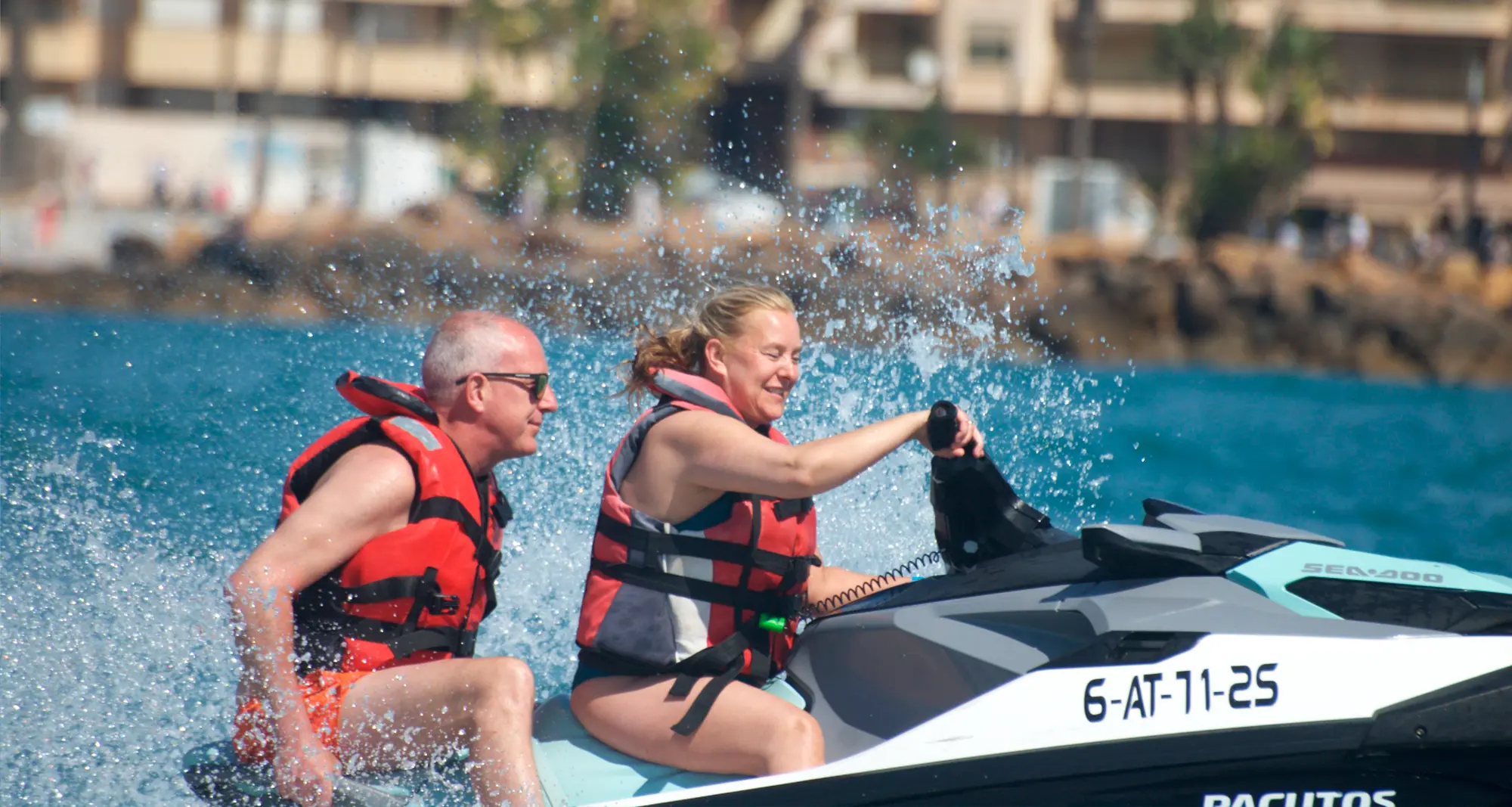 Excursión en moto de agua Torrevieja